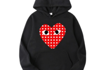 Comme Des Garçons hoodie offers the perfect blend of style